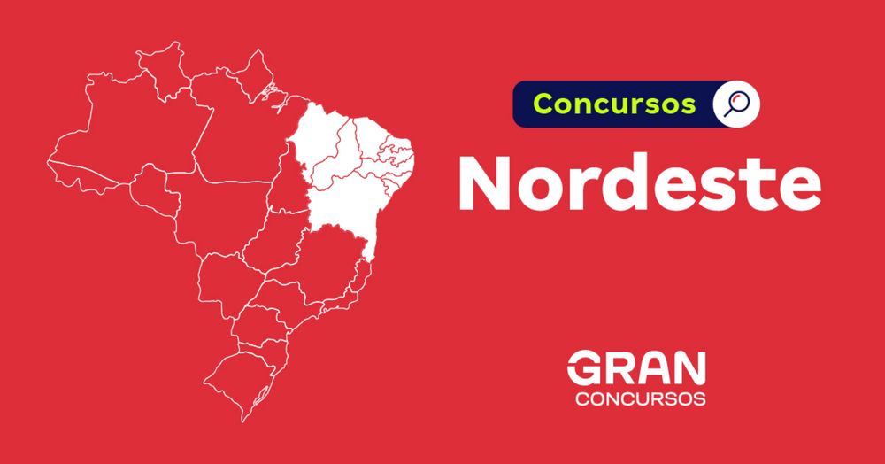 Concursos Nordeste: editais abrem diversas vagas. VEJA!