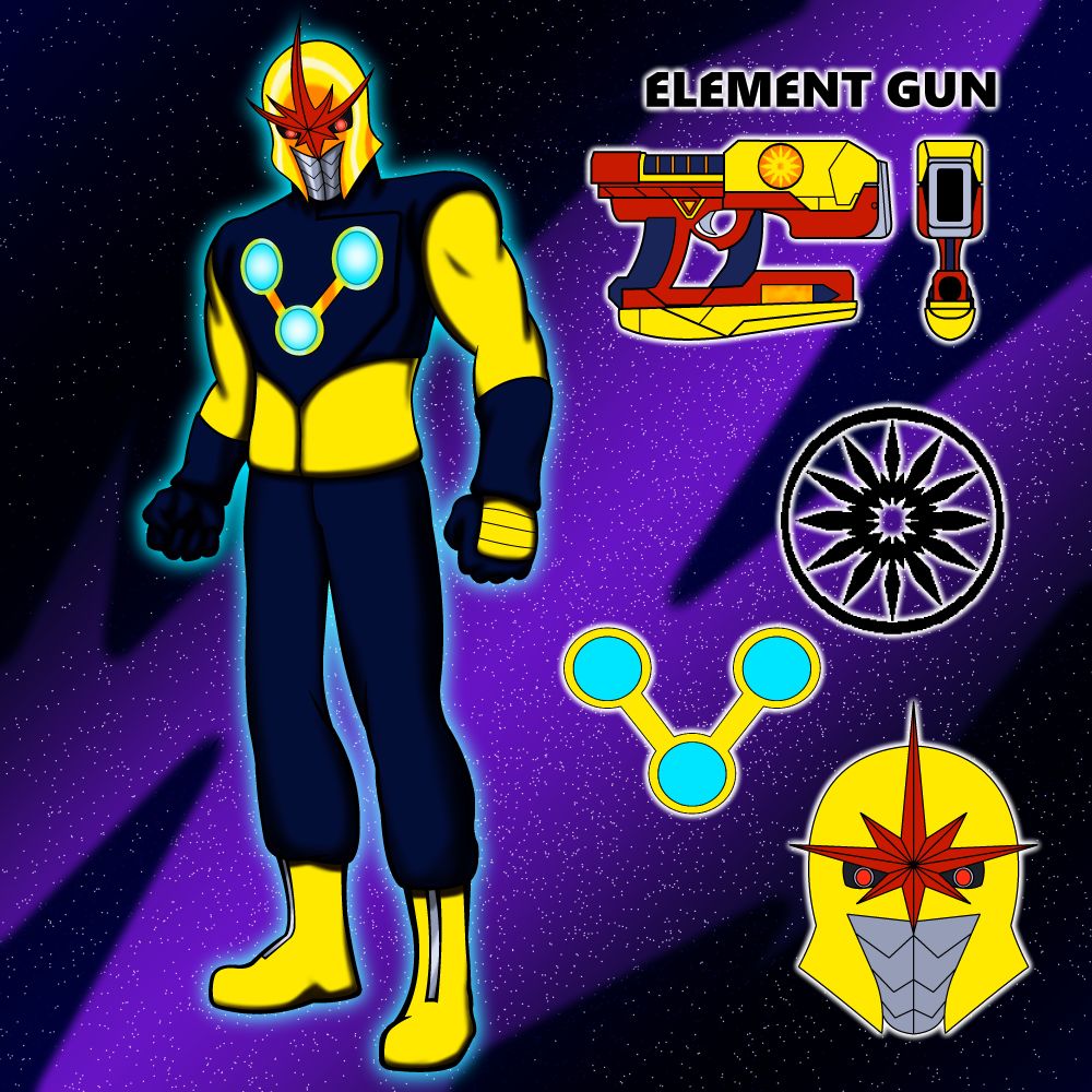 Nova (Peter Quill) of Earth 586 Marvel Extreme my Marvel AU