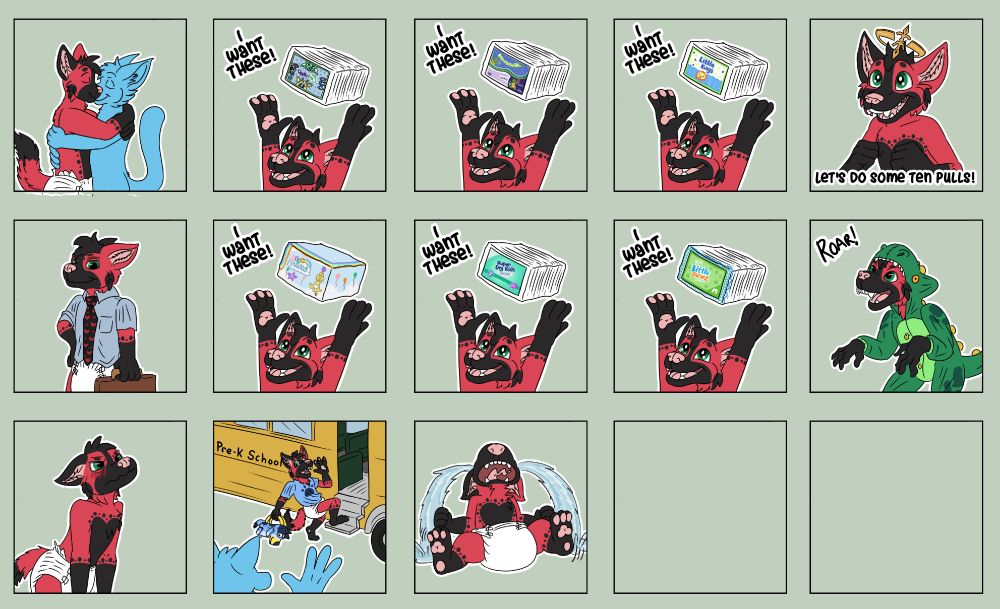 Various telegram stickers.