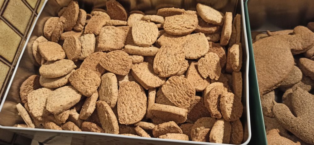 Self made Christmas cookies