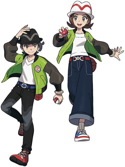 Player Characters of Pokemon Legends ZA