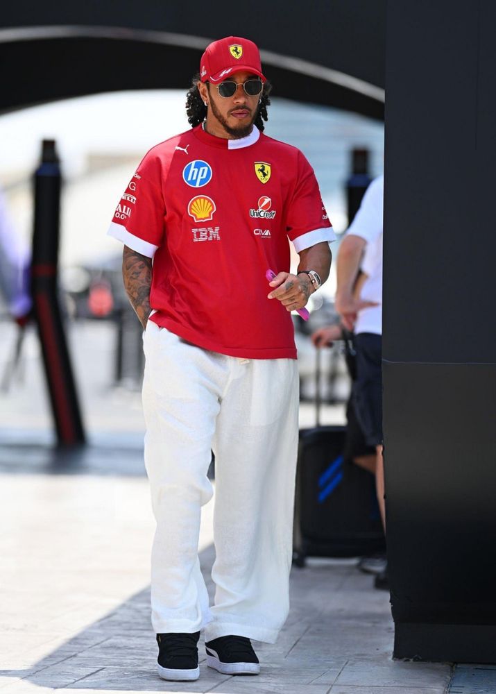 lewis hamilton of scuderia ferrari