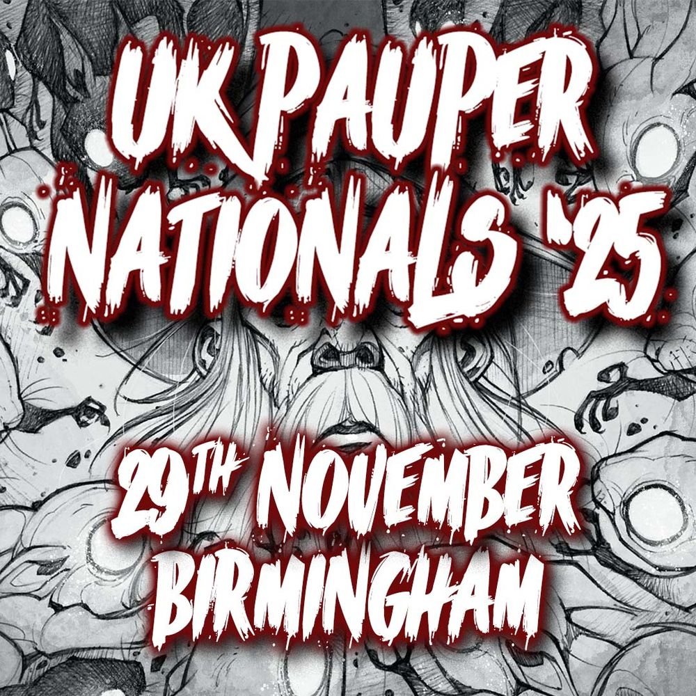 Tickets: https://buytickets.at/mtgpauperuk/1708374 