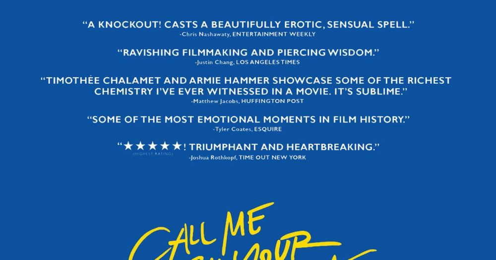 Film 2262 - Call Me by Your Name