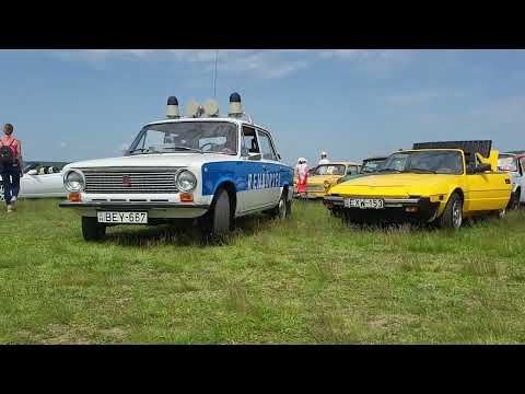 Rendőr Lada 1200 start - II. Budakeszi oldtimer találkozó - 2025