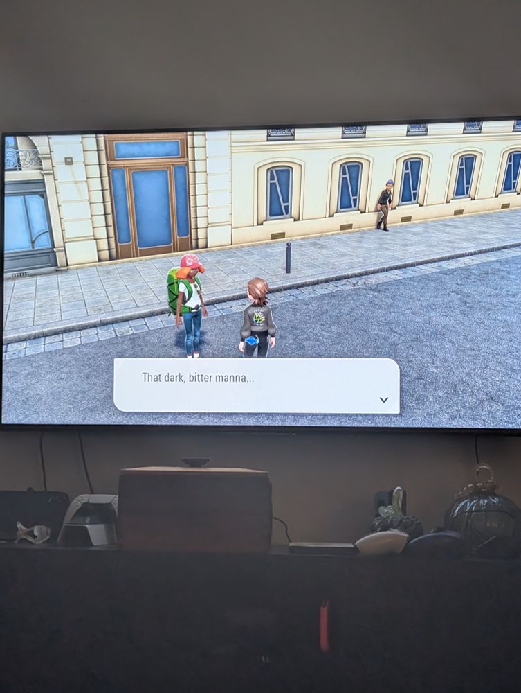 A character in Legends ZA saying "that dark, bitter manna"