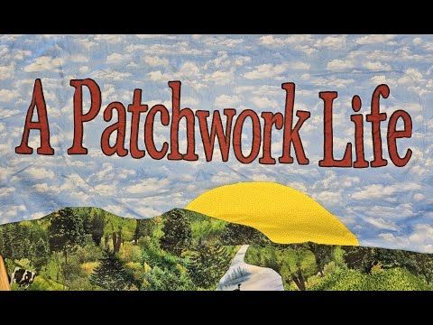 A Patchwork Life Book Cover Quilt