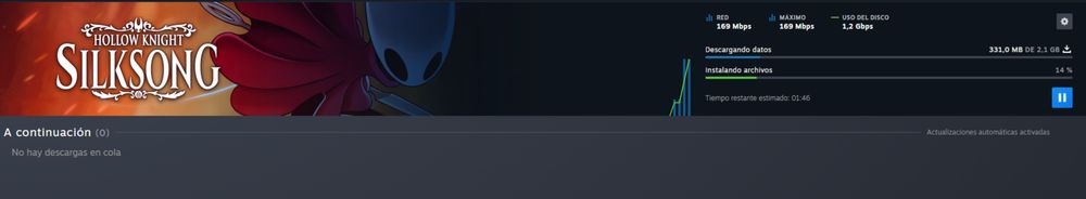 Foto de descarga de Silksong