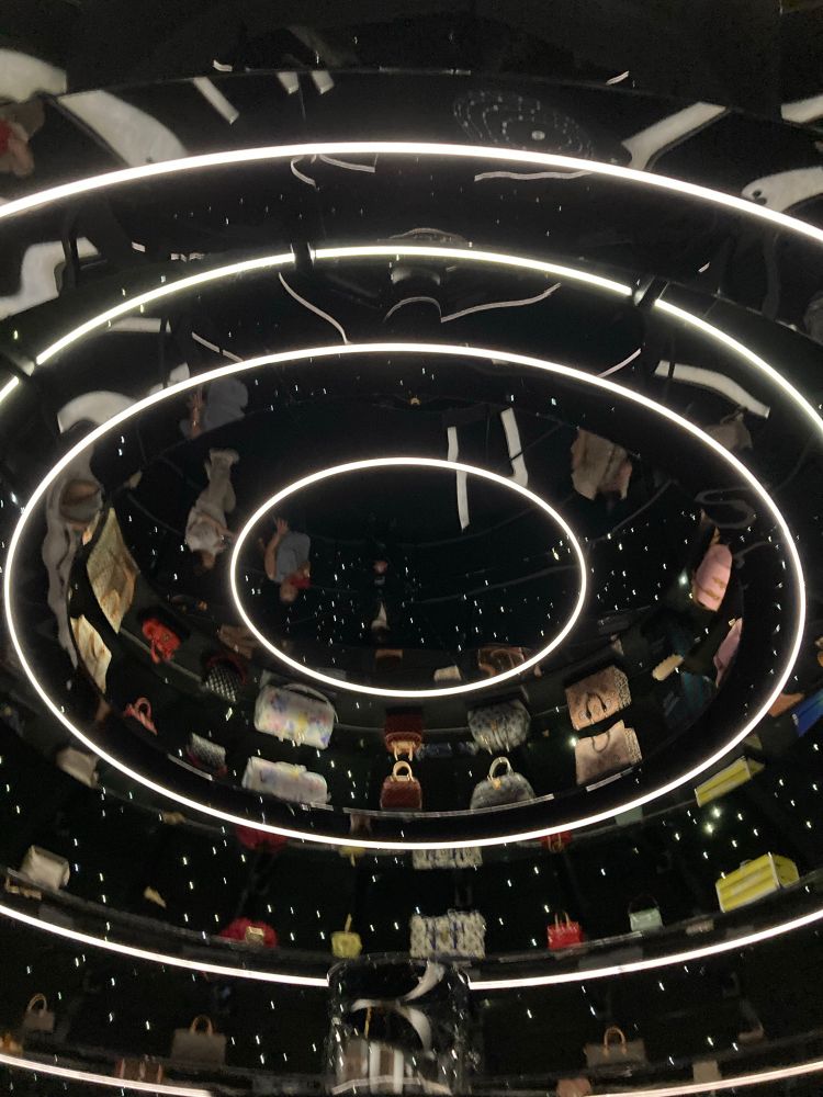 バッグのディスプレイ