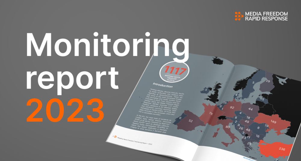 1,117 media freedom alerts in the past year – MFRR Monitoring Report 2023