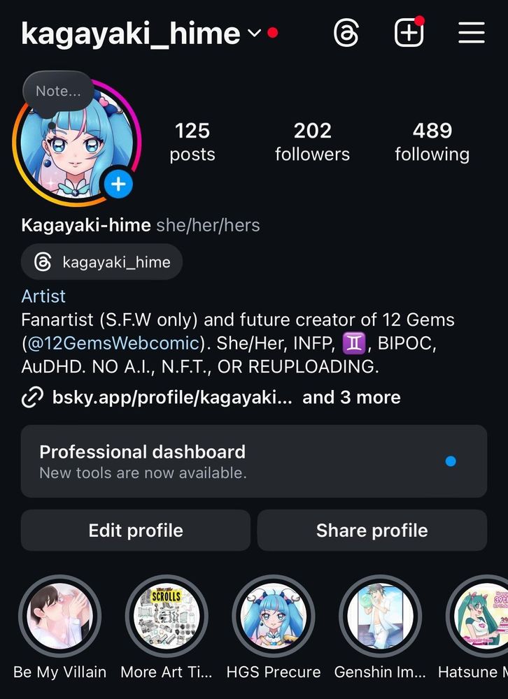 My Instagram page, https://instagram.com/kagayaki_hime