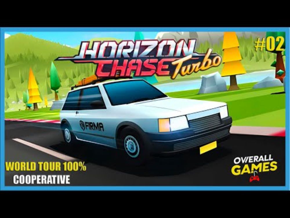 Horizon Chase Turbo - World Tour 100% #2 (Co-op)  | PC, PS4, Xbox, Switch, Android, IOS | Longplay