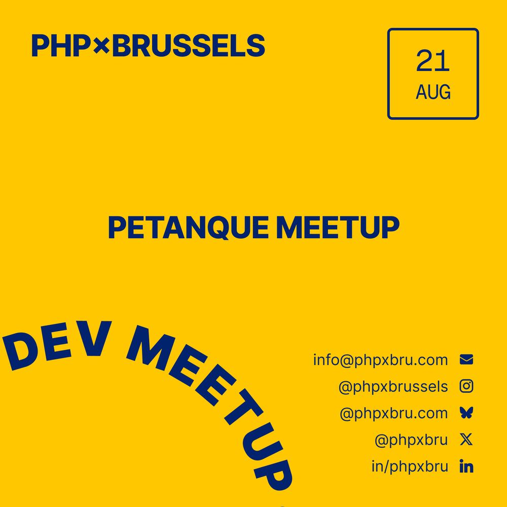 PHPX Petanque meetup