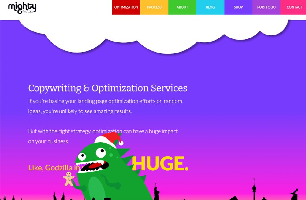 Webflow Christmas Scrolling Animation
