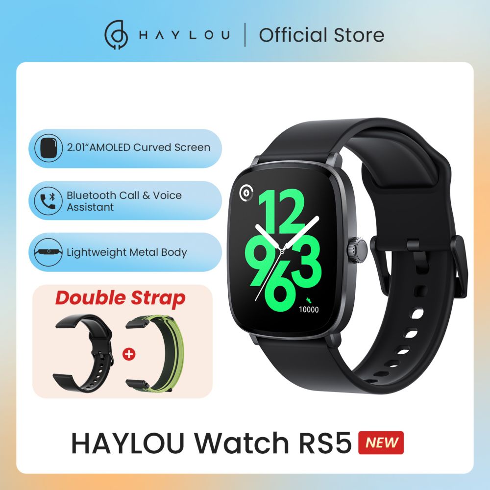 HAYLOU Watch RS5 Smartwatch 2.01'' AMOLED HD Display Bluetooth Call Sport Voice Assistant Blood Sugar Smartwatch & Double Straps - AliExpress 44