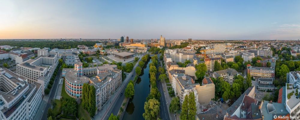 Das WZB von oben. Foto: Nadim Bazze
