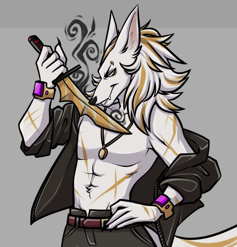 Rebis the punk jackal