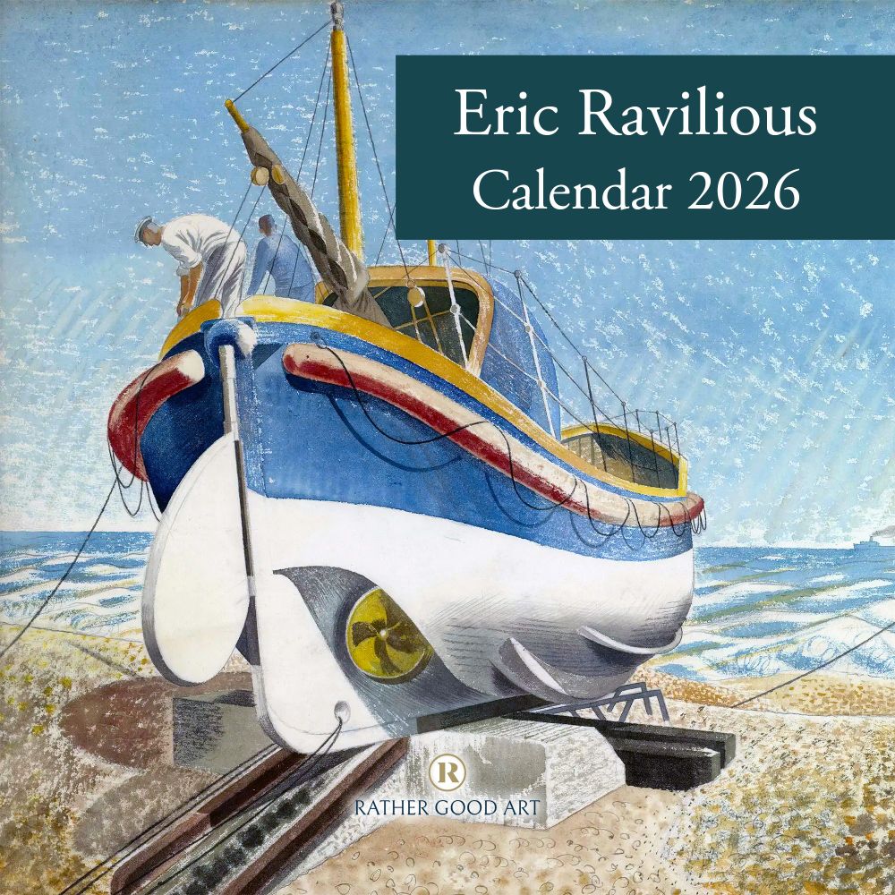 The cover of the Eric Ravilious Calendar 2026.