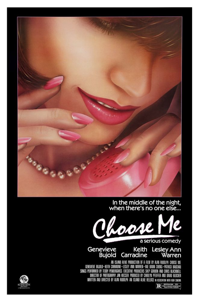 Poster for Alan Rudolph's CHOOSE ME (1984)