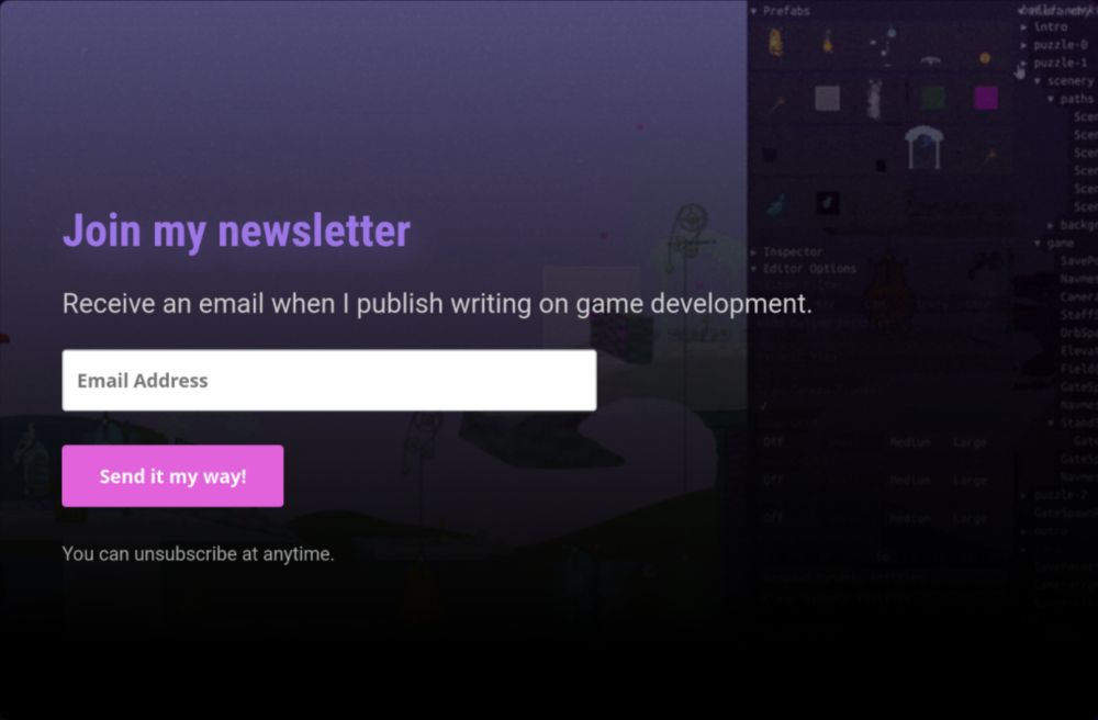 Game Dev Newsletter