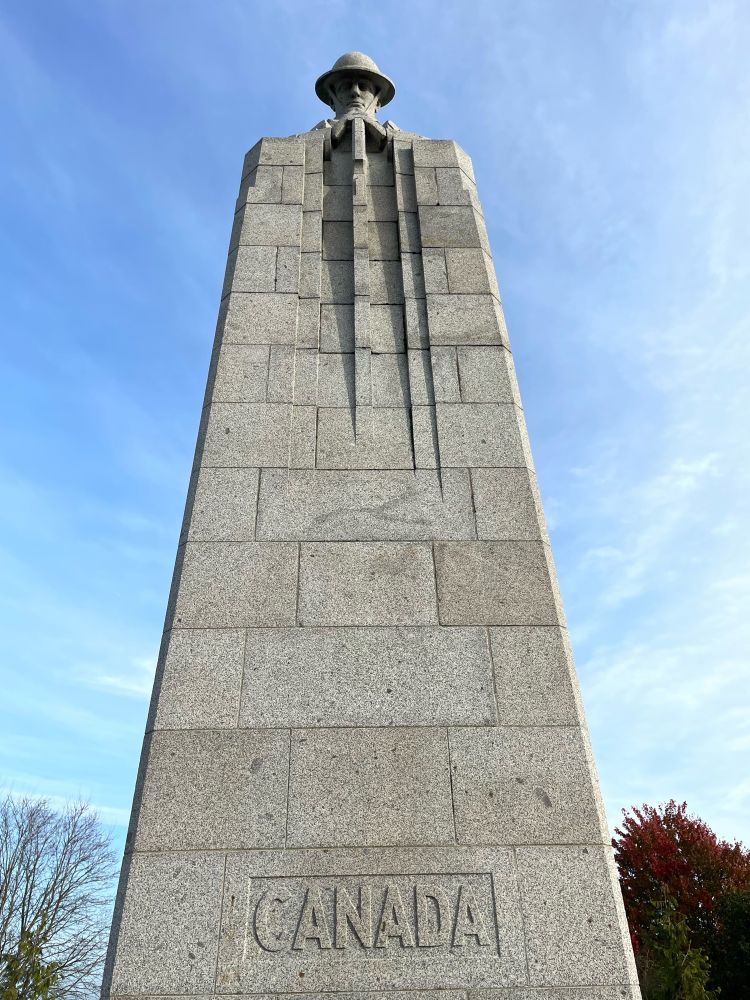 St. Julien Canadian Memorial.
