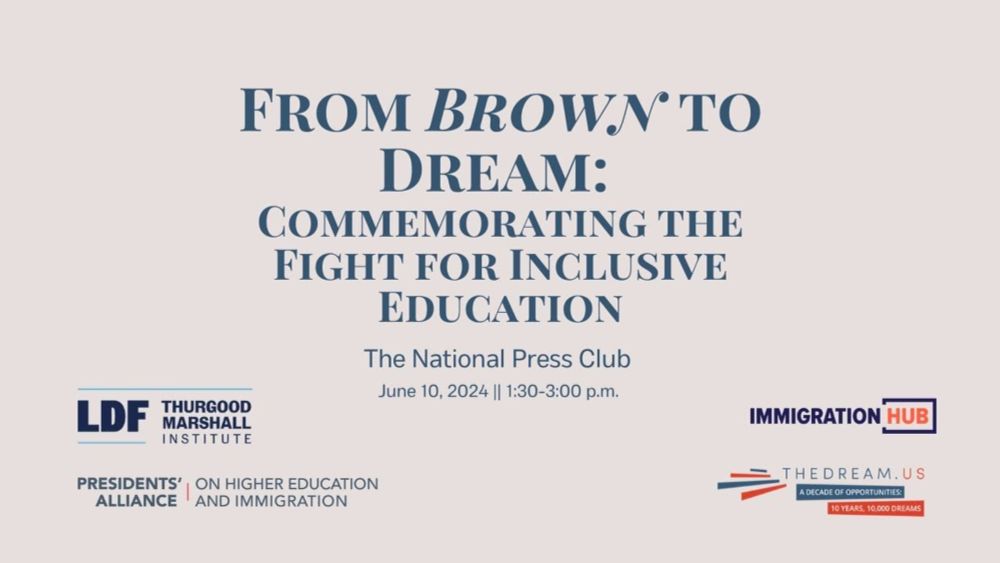 From Brown to Dream: Commemorating the Fight for Inclusive Education