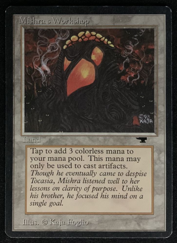 Mishra’s Workshop magic card