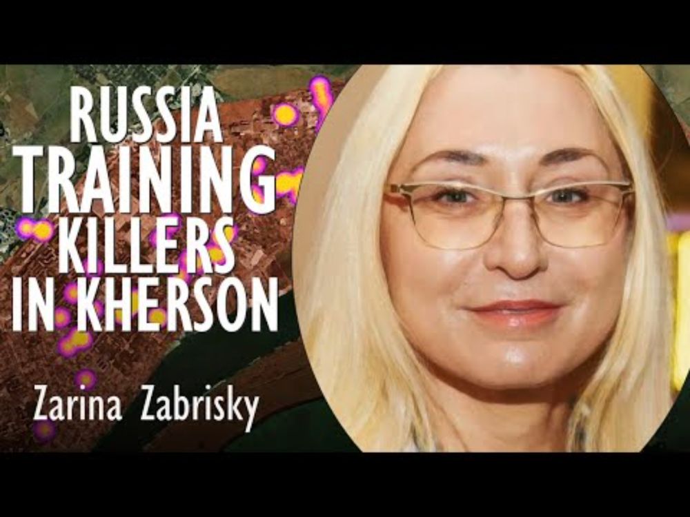 Zarina Zabrisky - Russia is Training Killers in a Human Safari Being Inflicted on Kherson City Daily