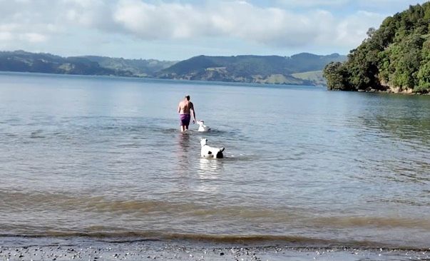 Na cúpla lena n-athair san fharraige
