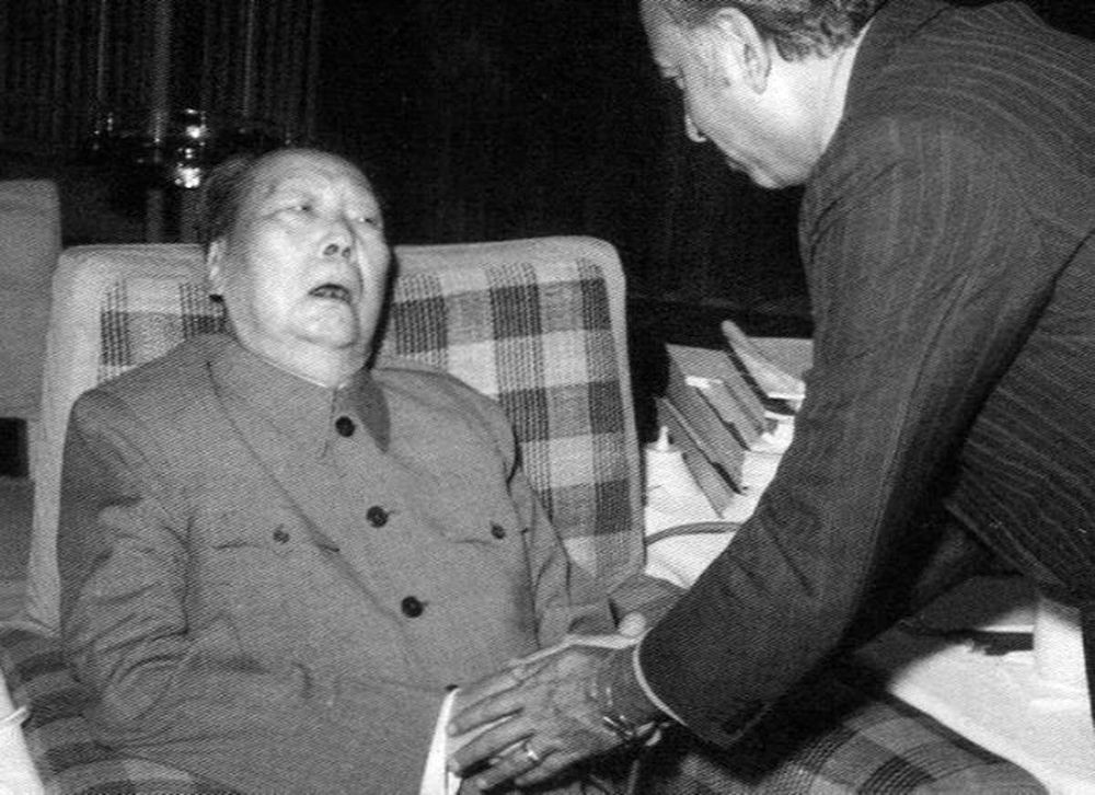 Mao Zedong looking like he wishes he was already deceased