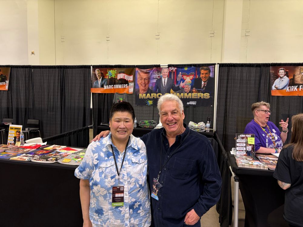 Me with Marc Summers at Twin Cities Con 2025!