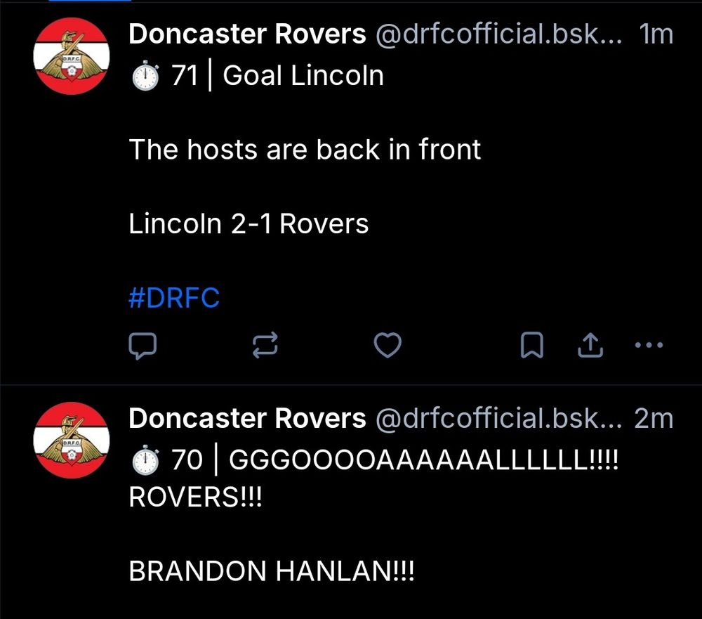 Doncaster Rovers equalised less than a minute before going behind again thanks to an own goal 