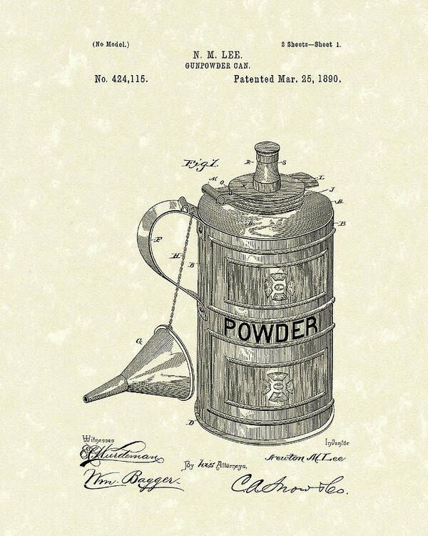 
gunpowder can 1890