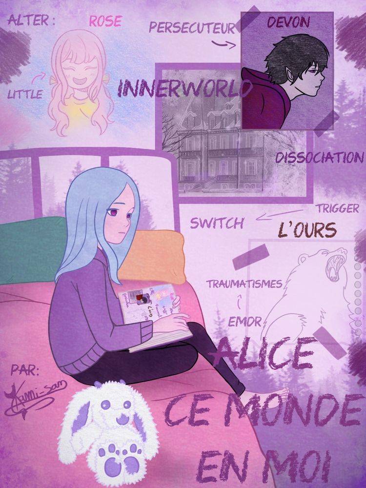 La couverture de notre BD sur le TDI. Chapitre 1 disponible gratuitement sur notre compte Tipeee 💕