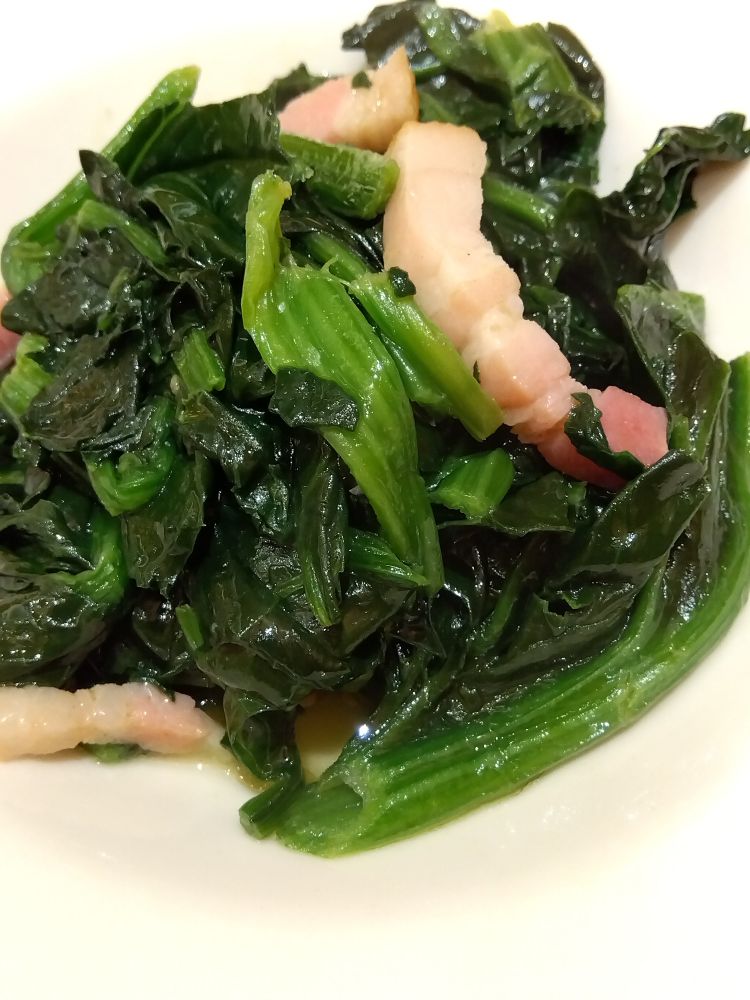 ほうれん草のソテーうま～😋
