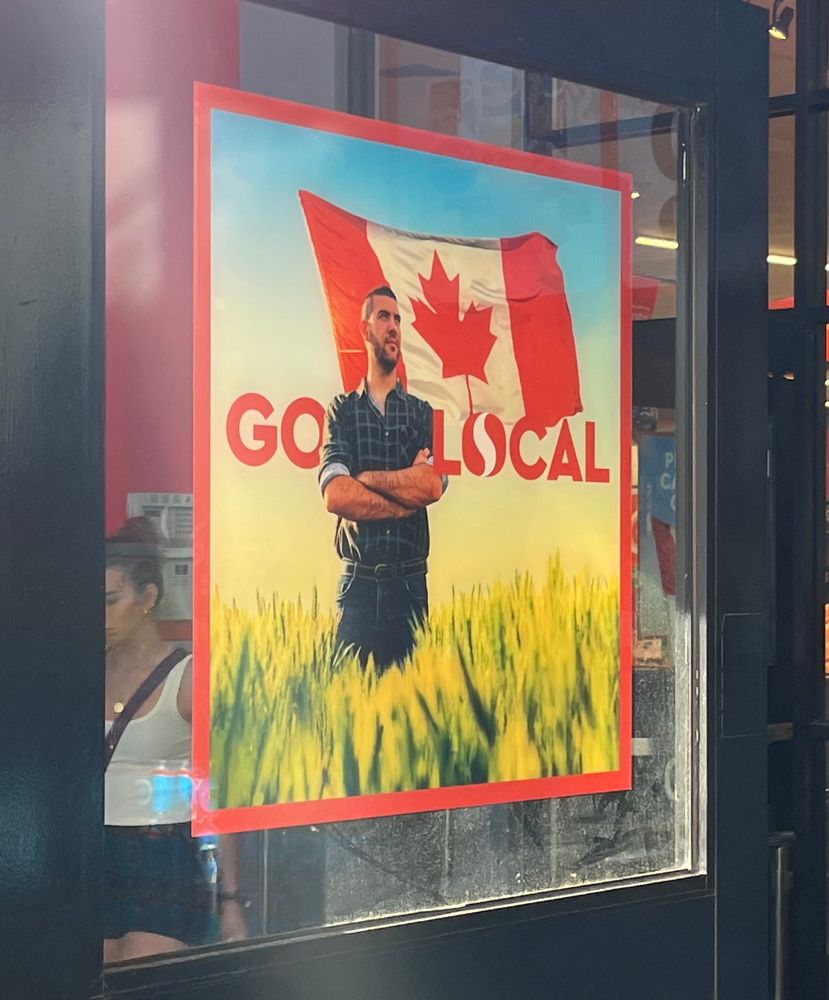 Go Local sign in Canada 