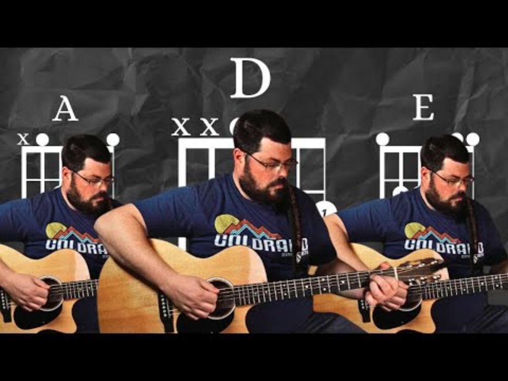 5 Easy Songs With Just A, D and E!