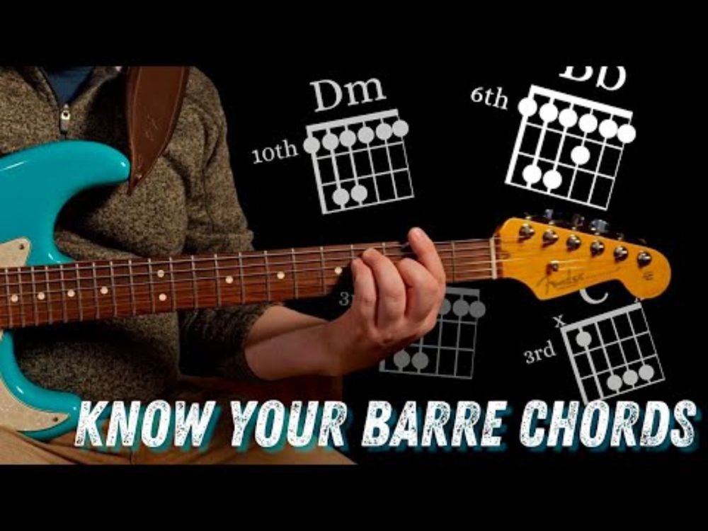 How to Play Barre Chords (And find them too!)