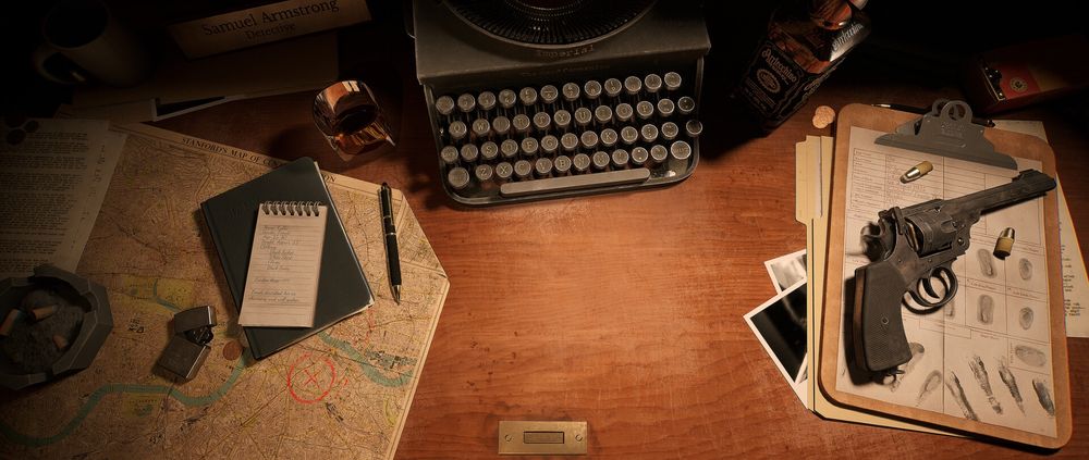 Detective desk