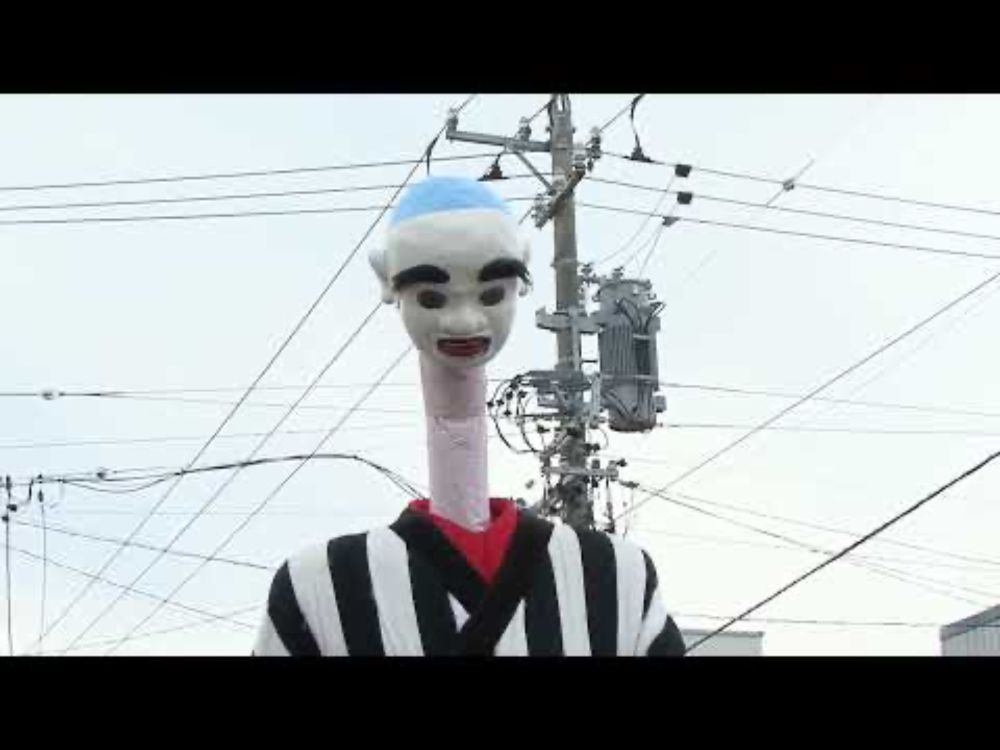 四日市祭の大入道（2011）Ōnyūdō at Yokkaichi Festival in Japan