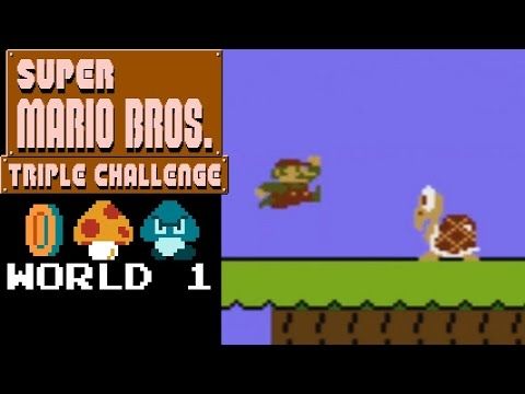 Super Mario Bros: Triple Challenge - World 1