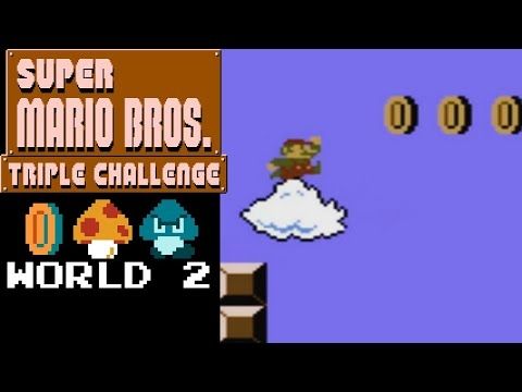 Super Mario Bros: Triple Challenge - World 2