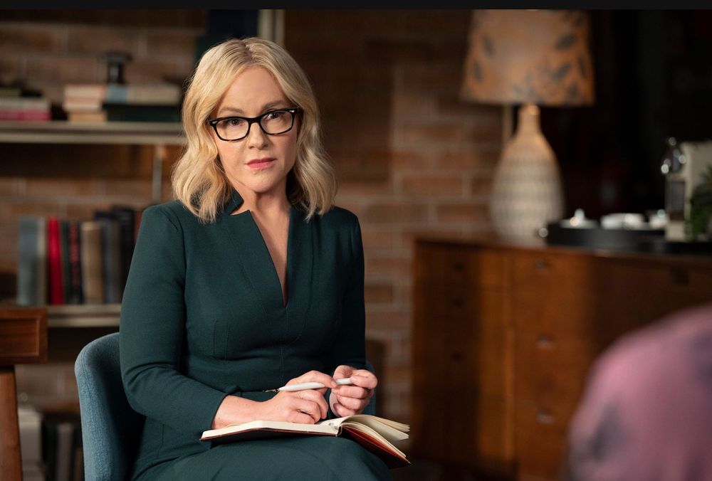 Lucifer (the therapist, portrayed by Rachael Harris)