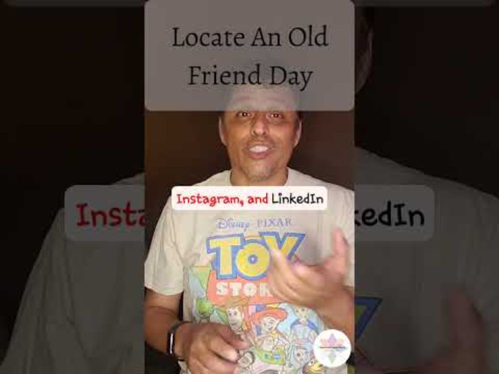 Locate An Old Friend Day #LocateAnOldFriendDay  #danielsday