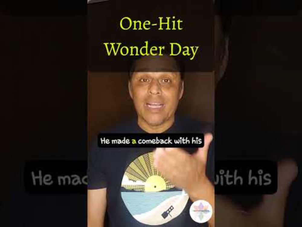 One-Hit Wonder Day #onehitwonder  #danielsday