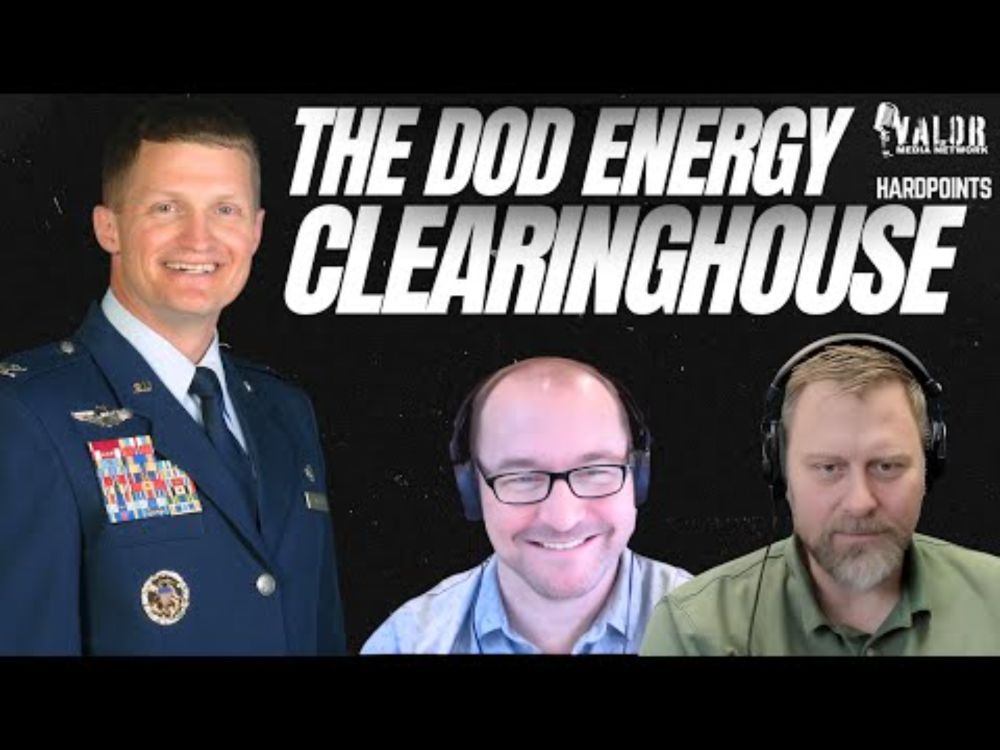 Setting up the DoD Energy Clearinghouse | Hardpoints