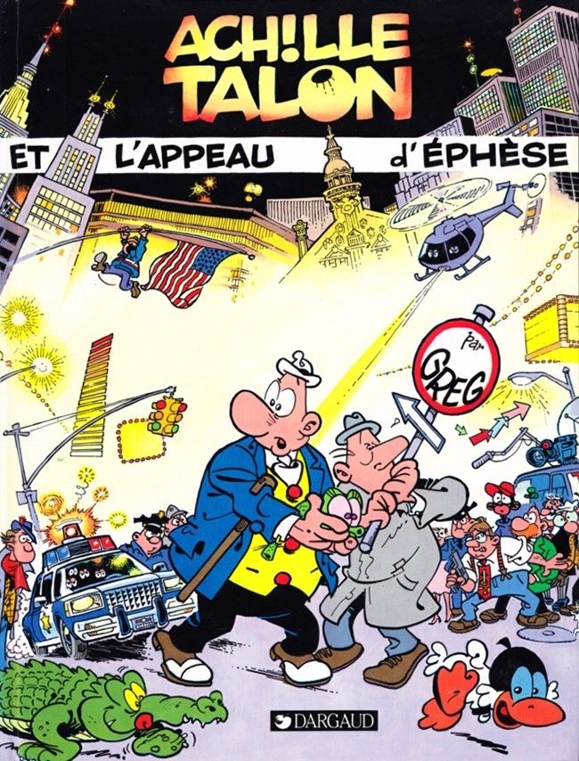 Couverture de la BD Achille Talon et l'appeau d'éphèse.