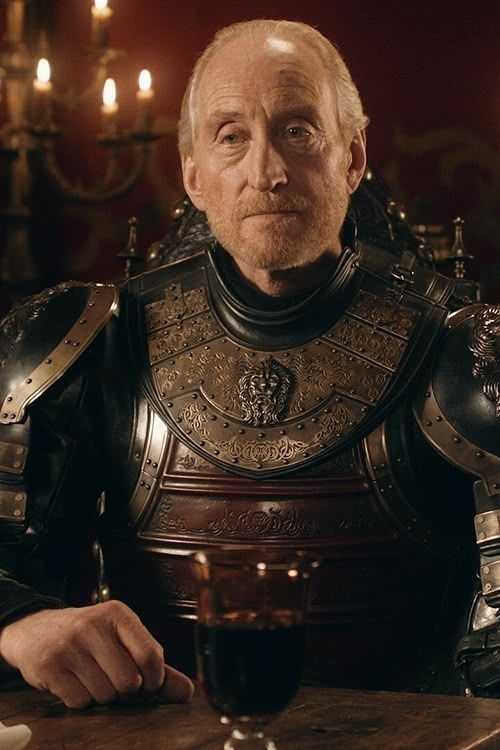 Tywin Lannister de la saga "Una Canción de Hielo y Fuego", interpretado para televisión por Charles Dance.