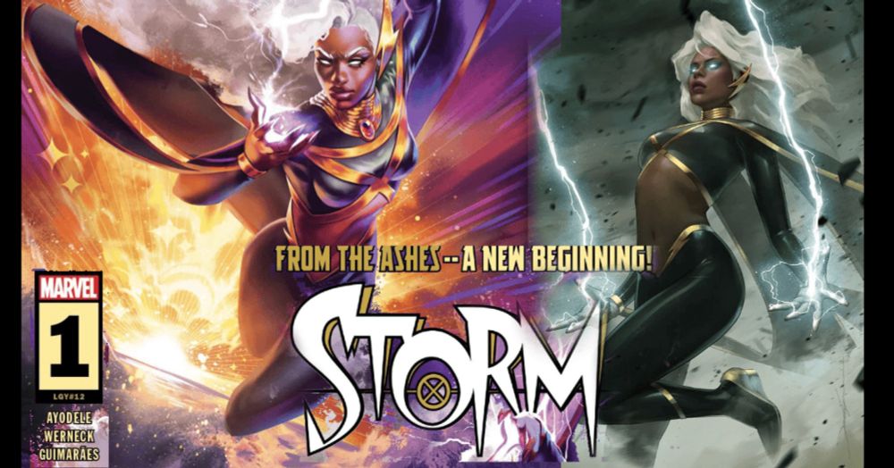 The Sky Parts And The Thunder And Lightning Herald The Arrival of Storm In Storm #1 - Comic Watch