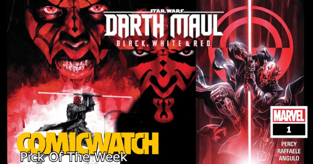 Darth Maul Is Sent On A Horror-Inspired Mission From The Emperor in Star Wars: Darth Maul - Black, White & Red #1 - Comic Watch